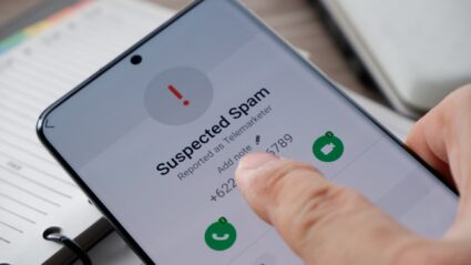 A suspected spam caller.